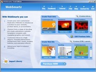 Websmartz Website Builder screenshot